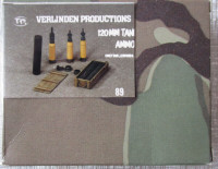 Verlinden Production #89 1:35 120mm Tank Ammo Hobby Model Kit