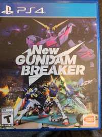 New Gundam Breaker for ps4 (works on ps5)