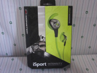 Monster iSport Intensity wired earphones new in box $60.00