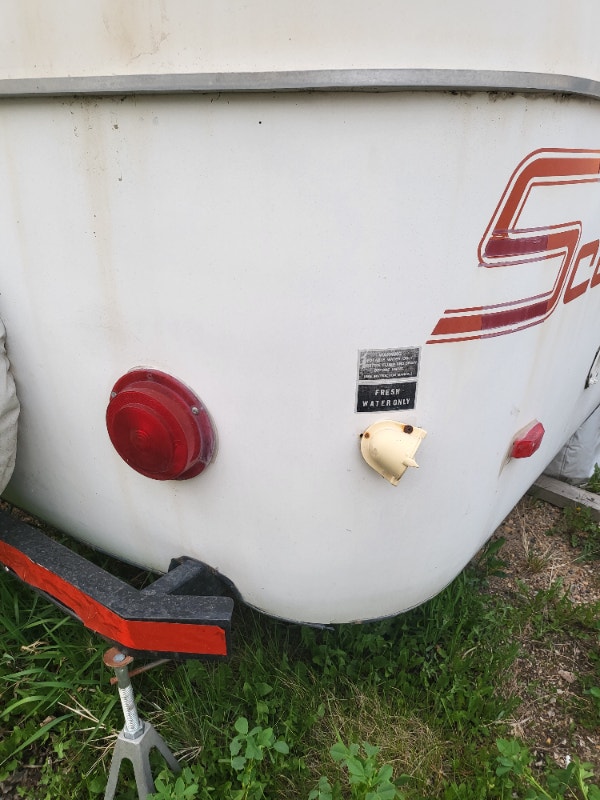 Scamper gooseneck camper for sale or trade. Travel Trailers & Campers