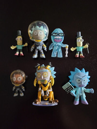 Rick and Morty Mystery Minis Series 1, 2 & 3