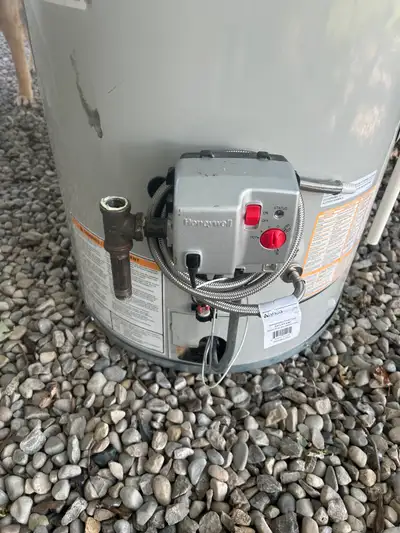 Used power vent water heater