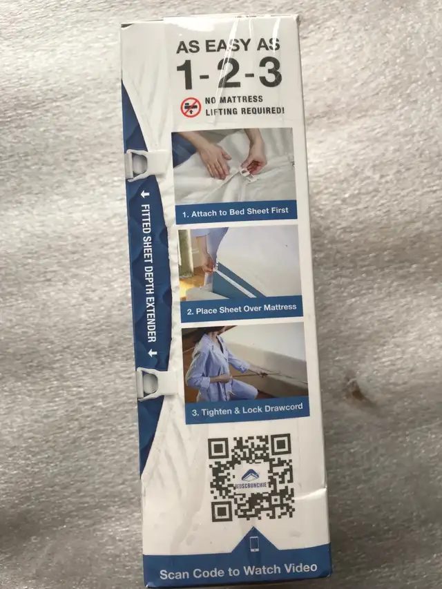 Bed Scrunchie Sheet Tightener/ Clips For Bedding  &  Mattresses in Bedding in City of Toronto - Image 3