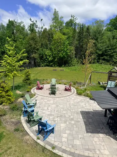 Premium Heavy-Duty Poly Lumber Muskoka Chairs. Like New., View more