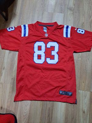 Wes Welker New England Patriots Nike Alternate Limited Jersey - Red