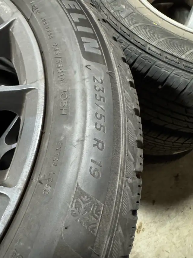235/55R19 WINTER TIRES AND RIMS, YEAR 21 DOT!! in Tires & Rims in Markham / York Region - Image 3