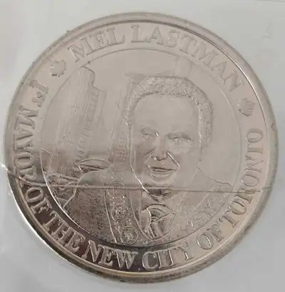 New Mel Lastman Millennium Commemorative Token 2000, View more