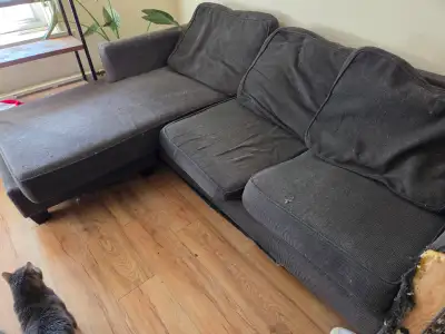 Grey sectional for sale, View more