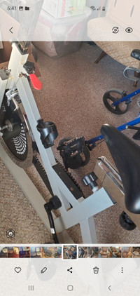 Exercise bycycle versatile cardio machine