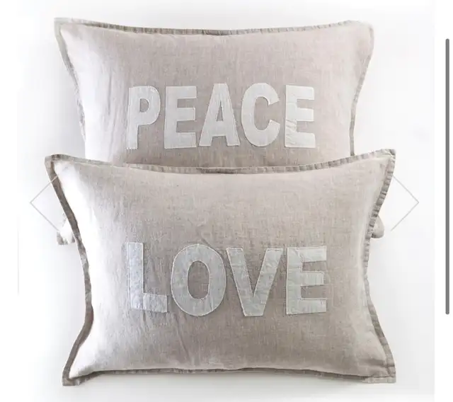 Jillian Harris Jilly Box Pom Pom Pillow Shams For Sale or Trade