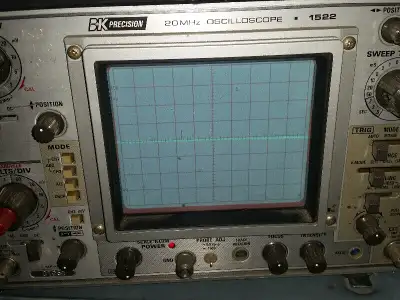 BK Precision 20 MHz 1522 Oscilloscope. tons of surplus test equi, View more
