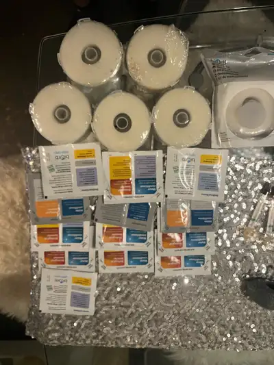 Bio orb aquarium, filters, and water packs, View more