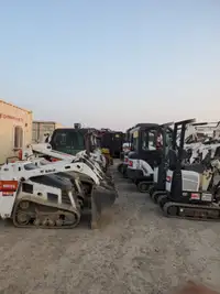 Bobcat, Skid Steer, Excavator, Tools, Rentals, With Operator