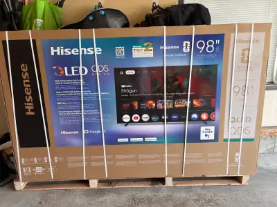 Brand New in Box 98” Smart TV, View more