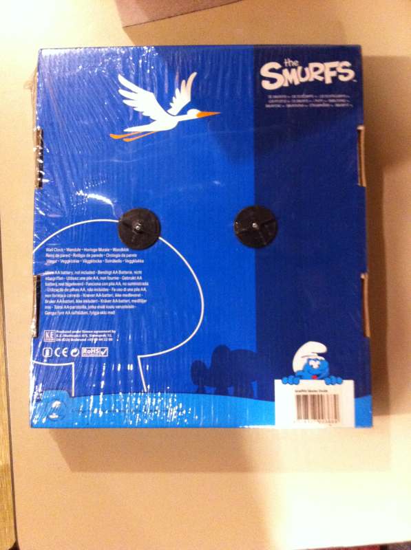 Smurfs - New Smurf Wall Clock (2012) in Arts & Collectibles in Ottawa - Image 8