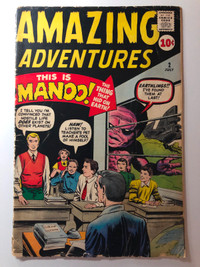 Amazing Adventures #2 comic 1961 $75 OBO