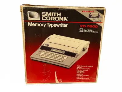 Function: - spell right 50,000 Word Electronic Dictionary - 7,000 Character Display - Full line Memo...