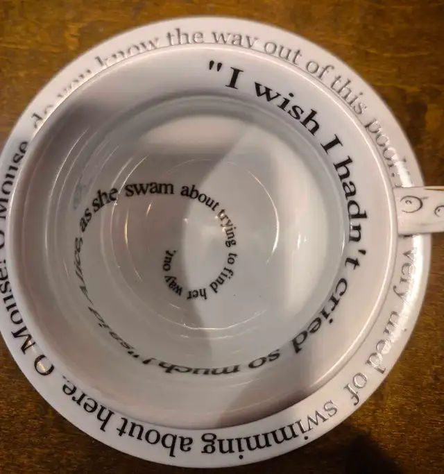 Alice in Wonderland's Cafe Cup by Paul Cardew England 2010 in Kitchen & Dining Wares in Mississauga / Peel Region - Image 3