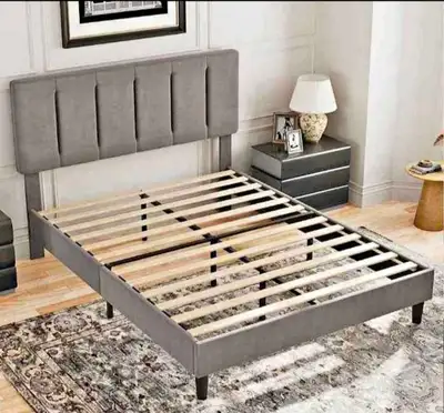 Queeb bed frame || Cash on delivery || Free delivery , View more