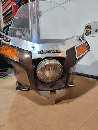 Fairing, lowers, mounting bracket $250 Front fender guard $25 Trunk/saddle bag guard $20 each Rear m...
