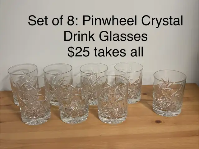 Genuine Crystal Bar Glasses 62863731715715122