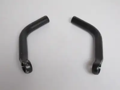 Black anodized aluminum stadard handlebar extensions, View more