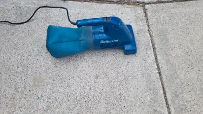 Hand held electric vacuum . Has 25 ft cord. We bought for travel trailer not used much like new $10