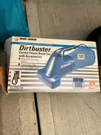 Dirt Buster corded Power Brush Vac 
