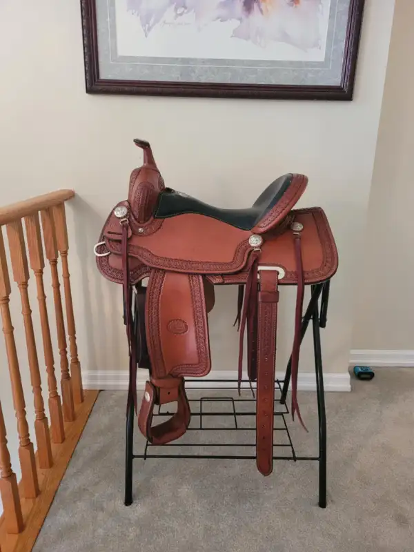 Billy Cook Saddle 15.5 in Horses & Ponies for Rehoming in Oshawa / Durham Region - Image 3