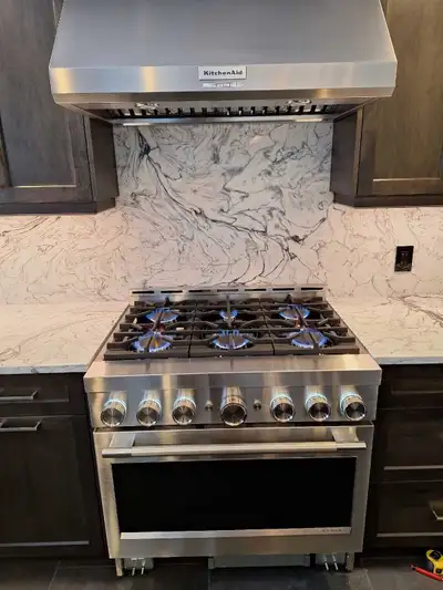 Gas Stove Line Installations, View more