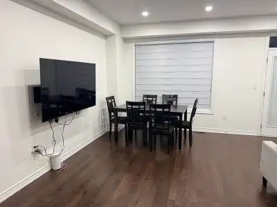 Spacious Master Bedroom for Rent Very large master bedroom with a private attached washroom in a bra...