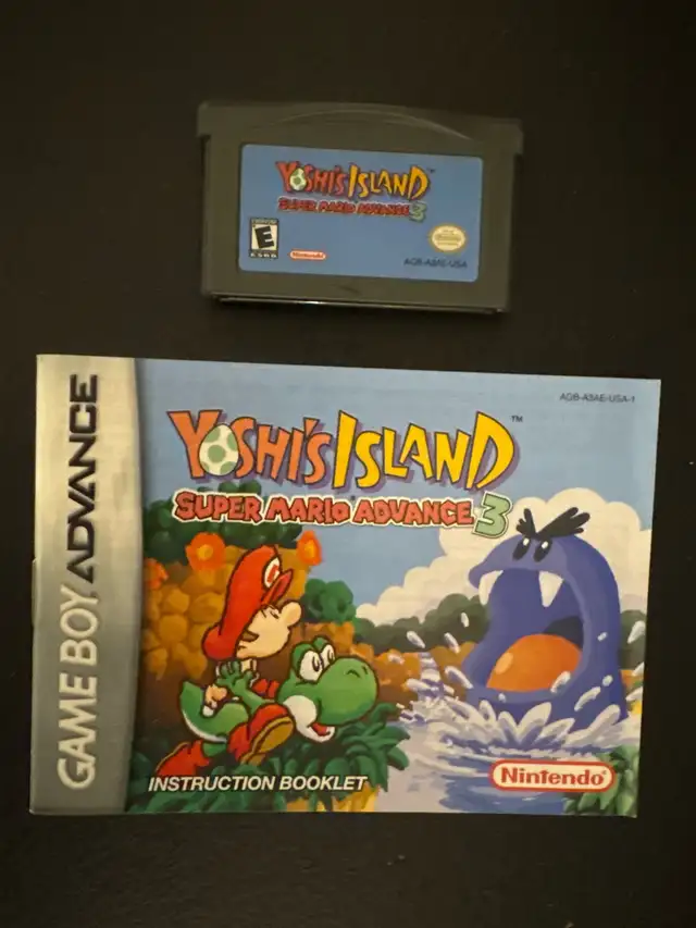 Yoshi's Island Super Mario Advance 3 GBA628657121096971222