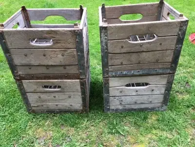 Glen Rae Dairy Bowmanville Milk Crates, View more