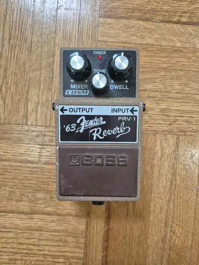 Boss FRV-1 Spring Reverb, View more
