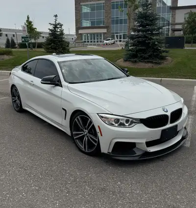 Absolutely Gorgeous 2017 Bmw 440i X drive Safety Certificate included in sale price ✅ 164k kms White...