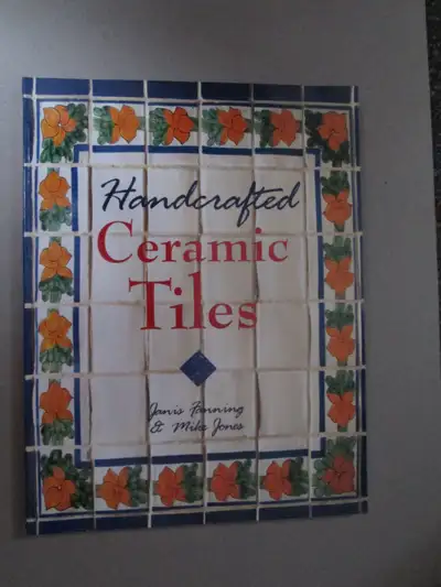 book #2 - Handcrafted Ceramic Tiles. asking $1. if interested call or text me at 705 559 6493