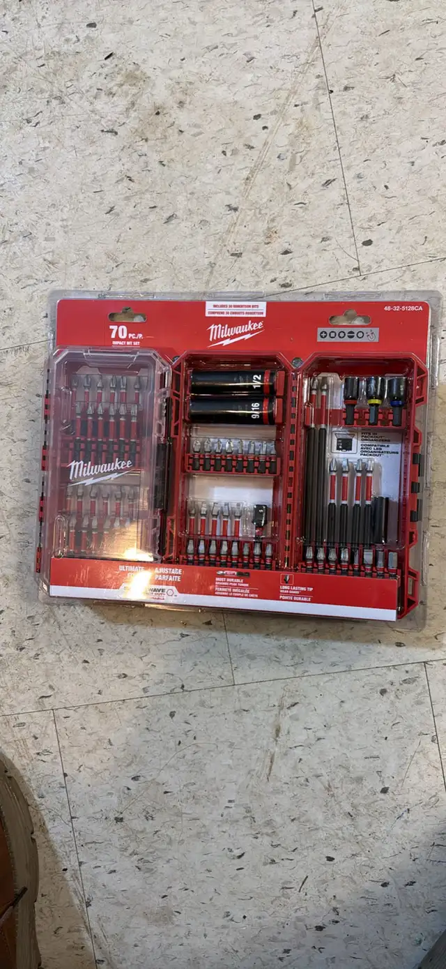 Milwaukee Drill Bit Set New in Hand Tools in London - Image 2
