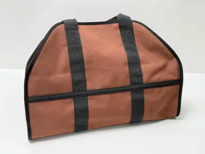 LL Bean Firewood Tote Heavy Duty Canvas Log Carrier 23 Inch Wide, View more