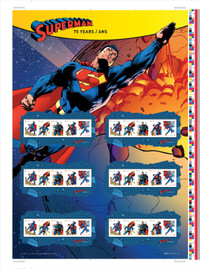 SUPERMAN - UNCUT PRESS SHEET - LIMITED EDITION - 2013