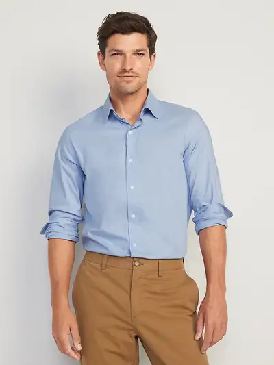 Slim-Fit Pro Signature Performance Dress Shirt for Men $30 Your signature style just got an upgrade....