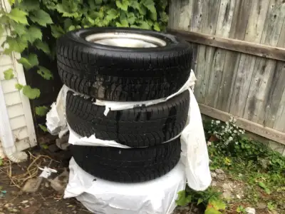 4 all-season tires on rims off of 2014 F-150. Good condition. 265/70 R17 116T. Cash in person only....