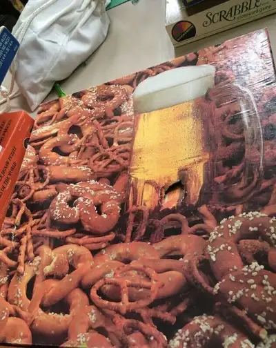 Towers 500 piece Beer & Pretzels 550 pieces $3 each or both for $5