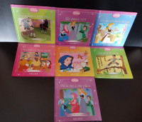 7 livres Disney de la collection Princesse, maison sans fumée
