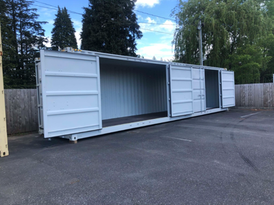 Conteneur HQ 40' 4 side doors, View more