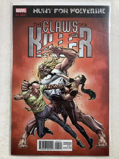 The Hunt for Wolverine The Claws of a Killer Issue #1 Variant VF, View more