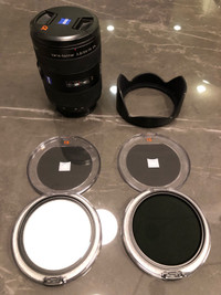 SONY ZEISS 24-70mm F2.8 LENS + FILTERS VERY GOOD CONDITION