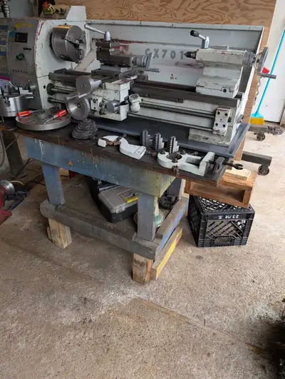 Metal Lathe 12"X28" 110Volt, View more