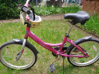 Pink bicycle for sale
