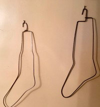 VINTAGE METAL WIRE SOCK/STOCKING STRETCHERS