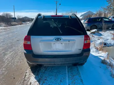2007 KIA SPORTAGE LX 2.7L *FOR PARTS* - FWD, AUTOMATIC TRANSMISSION, 6 CYLINDER, SUV, VIN: KNDJF7239...